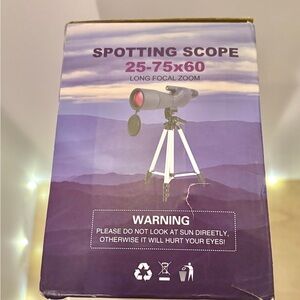 Spotting Scope with Tripod - Purple